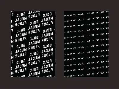 MPLS+SR Type Posters design graphic design minimal poster rough type typography