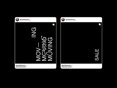 drift. Studio Sale (Social) black grid instagram type