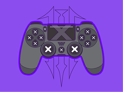 Spam "X" controller disney kingdom hearts kingdom hearts iii mickey playstation playstation 4 ps4 ps4 controller riku sora square enix video game video game controller video games