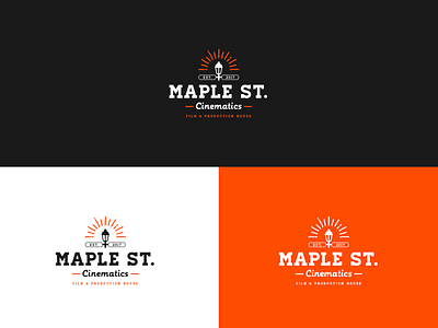 Maple St Logo branding branding concept design font graphic design graphic design logo lockup logo logo a day typography vector work in progress