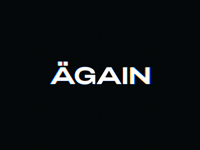 ÄGAIN again berin berinhasi design identity kosovo logo prishtina visual zyre