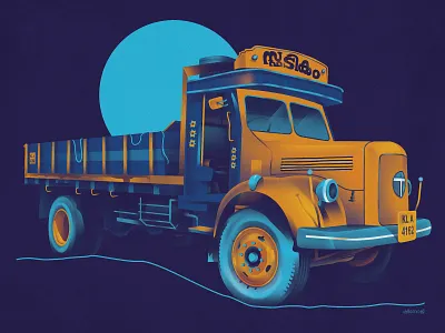 lorry @digitalillustration @illustration @photoshop @vinatgetruck