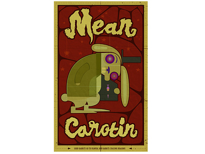 Mean Carotin abstract art design flat graphic design illustration minimal vector