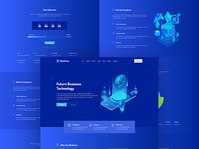 Bizdrone Cryptocurrency Version 2 business cloud service cryptocurrency hosting modern multipurpose responsive theme voip web hosting whmcs wordpress