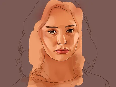 Digital Portrait Illustration digital portrait painting photoshop portrait