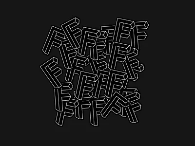 Fierce Model Managament Logo agency black black and white branding design editorial design fashion geometric graphic design honduras logo magazine model print