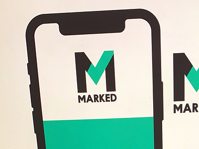 Marked - new side project education illustrator logo