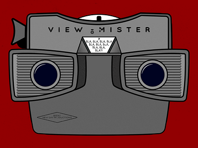 View master part II affinitydesigner graphic illustration retro view master vintage