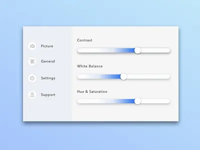 Settings - Daily UI 007 app app concept branding concept concept daily ui challenge dailyui design flat minimal sharrett typography ui ux design web web design