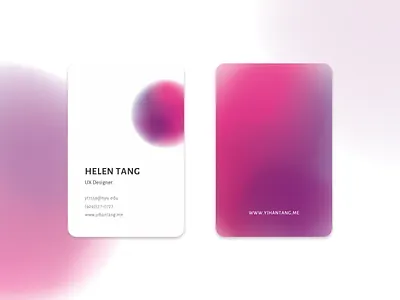 Personal name card design design graphic design graphic art illustrator mesh mesh tool meshfill art visual identity visual art visual design