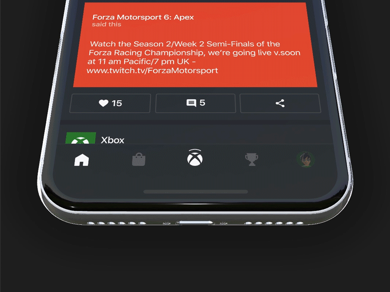 XBOX - Achievement Unlocked achievement unlocked games gaming app ios iphone iphone x mobile mobile app motion motion graphics xbox