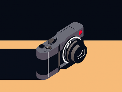 leica camera illustration isometric leica