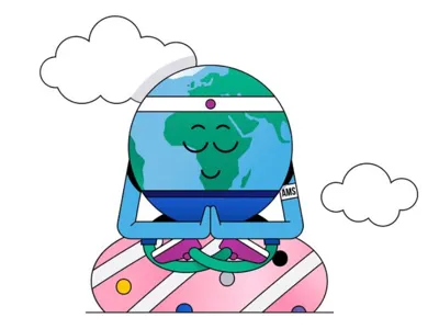 Globi: Mascot Design for Amsterdam Airport Schiphol adobe airport amsterdam article artwork character characterdesign draw editorial holiday illustration illustrator journey meditation schiphol sketch spotillustration travel yoga