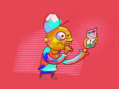 Figuring out a UI app dont get it drawing figuring out hand drawn illustration phone responsive web ui understanding ux