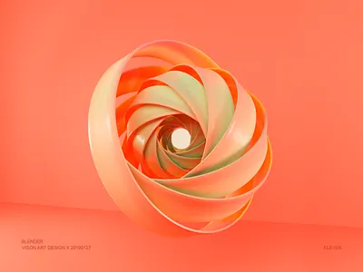 20190127 blender3d blender3dart 建模 插图 红色 设计