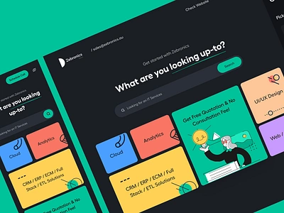 Web UI - AdWords black website branding card ui dark theme design featured header hero meeting product design product page reponsive schedule services ui ui ux ux web ui website website design