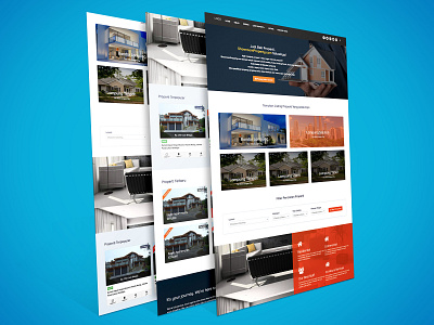 Property Website agency agent property apartment company developer home listing house listing listing listing property property real estate responsive template webdesign website