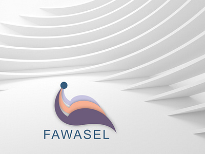 Fawasel branding design icon illustration logo