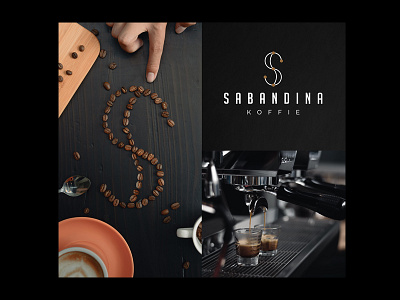 Sabandina Koffie branding design graphic design logo photograhy