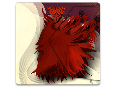 Red Devil illustration ipadart vector vectorart vectorillustration