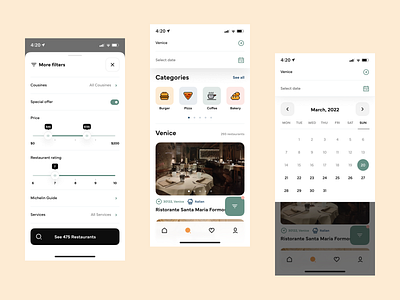 Resta App UI Explroation #3 app app design app ui design food food app food app ui inspiration restaurant restaurant app restaurant app ui ui ui design ux ux design