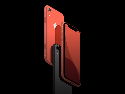 iPhone XR_illustration apple illust illustraiton image ios iphone iphone xr sketch app