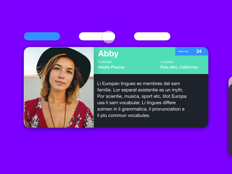 Carousel Made With Adobe XD adobe xd micro animation micro interaction tabs ui ux ux ui design uxui xd