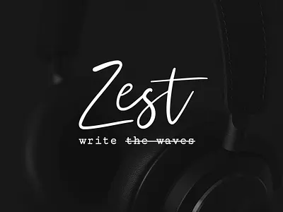 Zest Identity [en] branding identity logo logo design podcast podcast cover podcasting typography