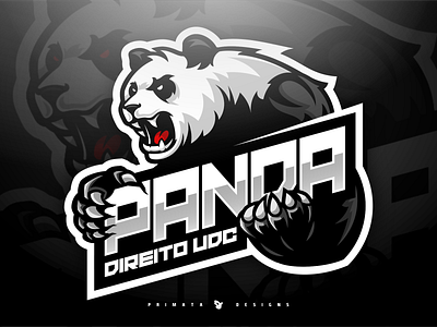 Panda bear brand design dribbble esport esports illustration logo panda panda logo pandas sport logo sportlogo typography vector vector art vector artwork