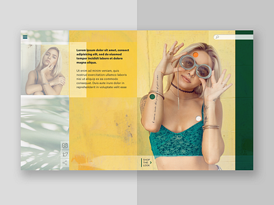 Clothing Concept. brand clothing concept design editorial layout layout layout design ui ux