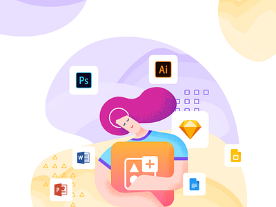 Icondrop illustration icon plugin icondrop iconscout illustration plugin tools xd plugin