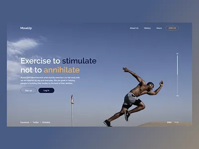 Moveup animation branding clean color design icon illustration lettering ui user inteface ux web website