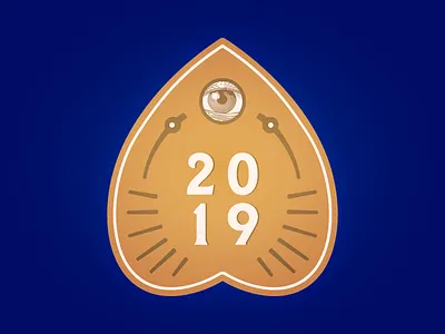 Perception 2019 badge design eye illustration intuition mind soul spiritual