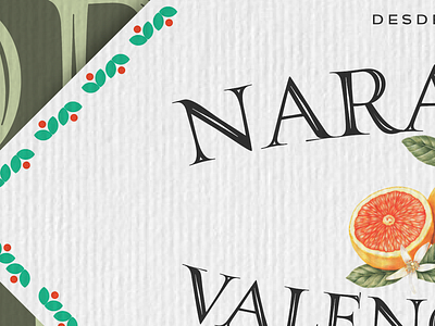 Naranjas - WIP brush calligraphy font illustration lettering logo script type typeface typography wip writing