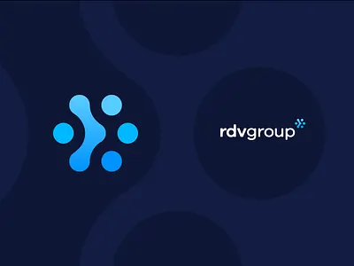 Logo and identity concept arrow asterisk branding circle connection dot icon identity information it logo sign technology