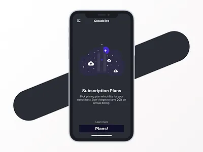 Subscription On-Board Screen app design dribbble ios iphone mobileapps plan price pricing subscription plan ui ui ux uidesign uiuxdesign ux