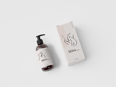 Cosmetic branding #3 art direction branding color creative design drawing layout logo minimal print typography