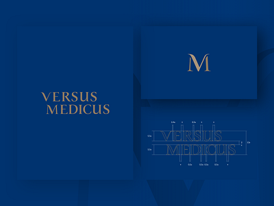 Versus Medicus brand brand identity branding design logotype