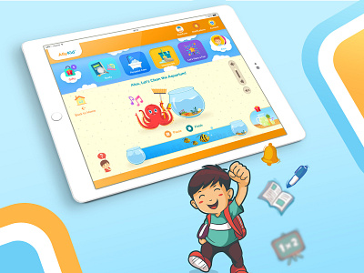 AllyKid — the helper app application ios ipad ipad app ux ui design web application design