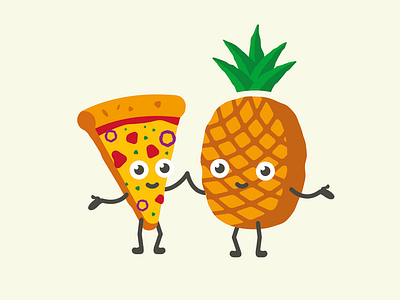 Bromance cute pineapple pizza threadless tshirt