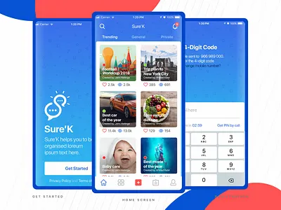 Sure-k cool ui flat flat colors flat design icon mobile app ui uidesign uiux ux website