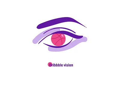 Dribbble debut design illustration invite
