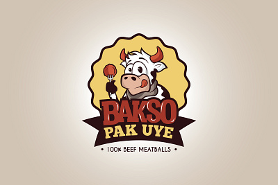 Bakso Logo bakso brand character food logo meatball