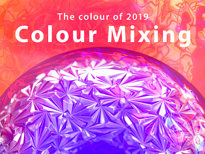Colour Mixing c4d 彩条 设计