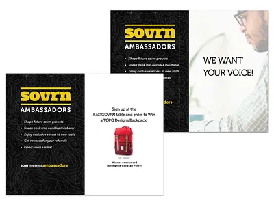 Sovrn Ambassadors cards