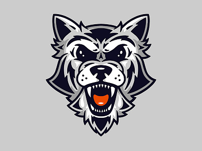 Wolf apple apple pencil art cartoon character design domo illustration logo mascot procreate pup retro vector vintage wolf