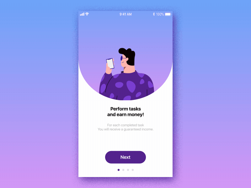Onboard after effects animation character onboard onboarding screens ui uidesign