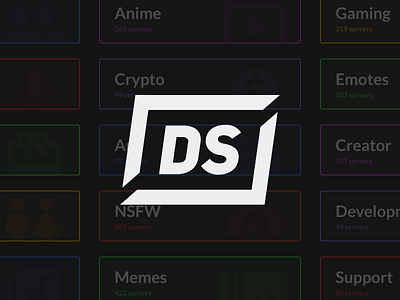 Discord Servers logo ui