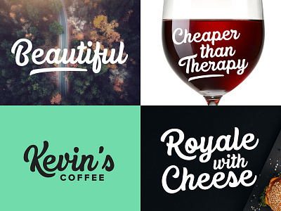 Replay&Tyler Typeface coffee font hamburger handwritten identity lettering logo marker typeface wine