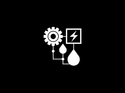 Hydroelectric economy ecuador energy geometry government icon icon a day iconography mexico pictogram quito sign symbol vector water